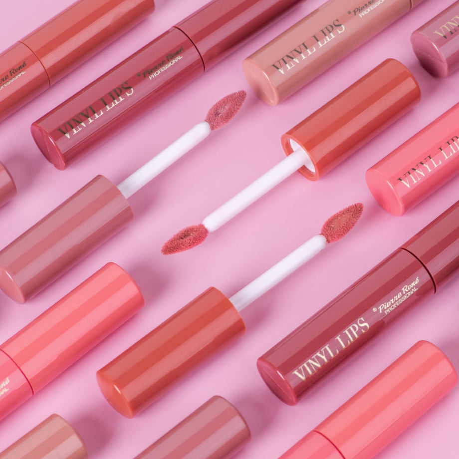PIERRE RENE VINYL LIQUID LIPSTICK NO.04 WARM NUDE FUSION Pierre Rene
