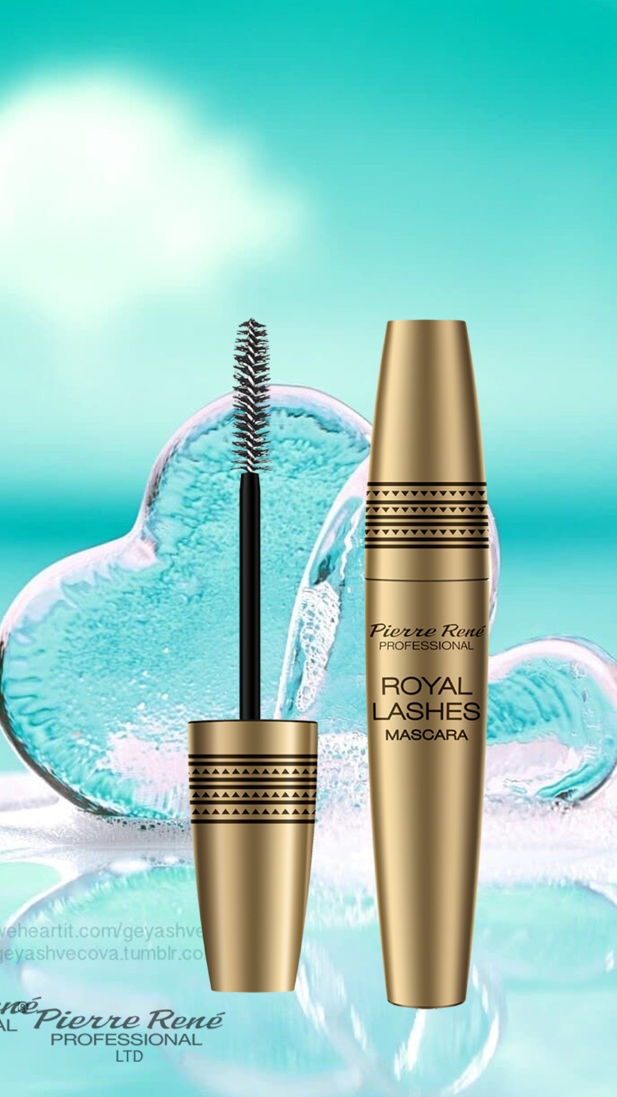 ROYAL LASHES MASCARA Thickening and Lengthening Pierre Rene