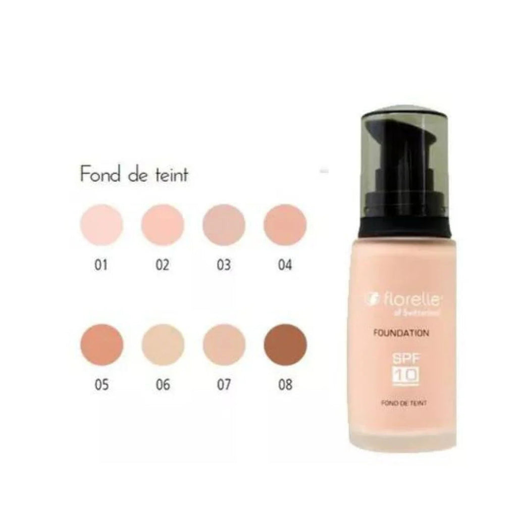 Foundation Cream SPF 10 by Florelle, Shade 02 Florelle