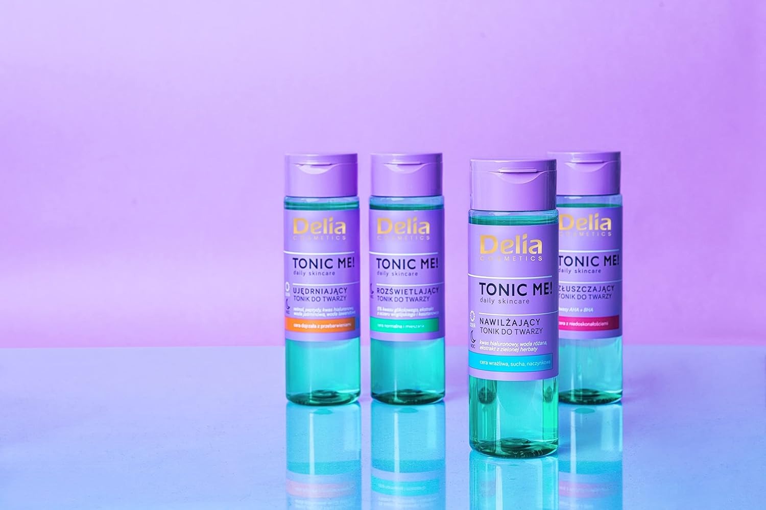 Firming Tonic - Mature Skin with Discoloration - Retinol, Panthenol, Hyaluronic Acid - Reduces Wrinkles, Smoothes, Soothes, Moisturizes - Vegan Cosmetic - 200ml delia