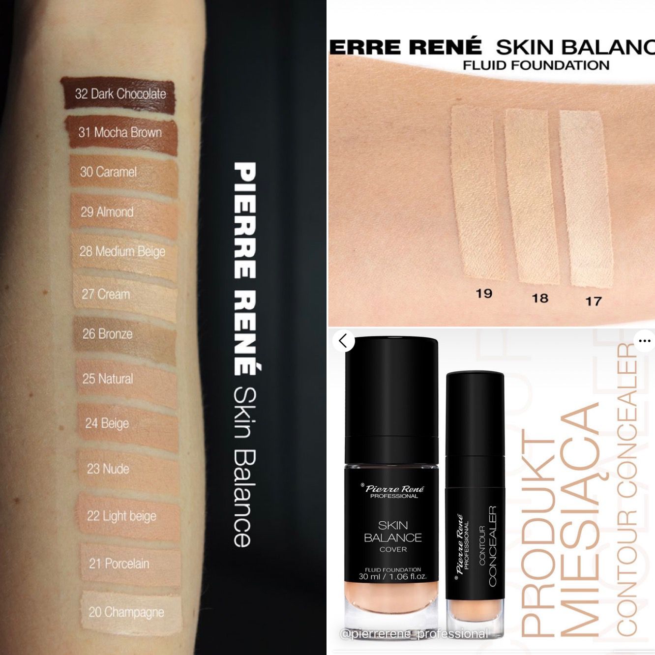 Fluid Skin Balance - waterproof and full-coverage foundation 19 Pierre Rene