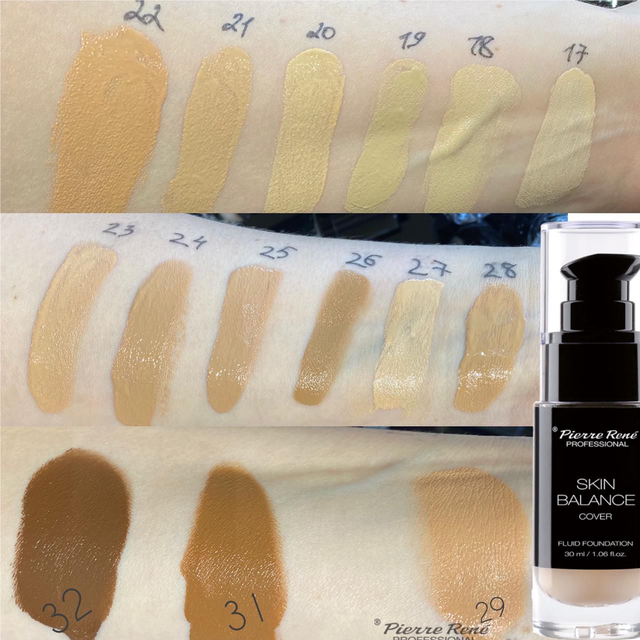 Fluid Skin Balance - waterproof and full-coverage foundation 19 Pierre Rene