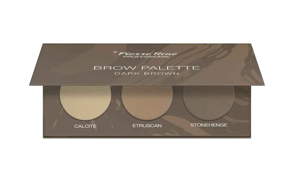 BROW PALETTE no. 02 DARK BROWN PIERRE RENE