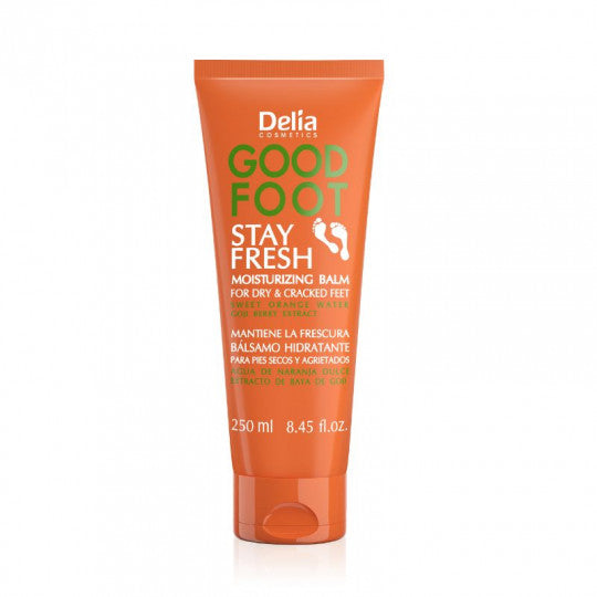 DELIA Good Foot balm refreshing for dry and cracked heels, 250 ml delia
