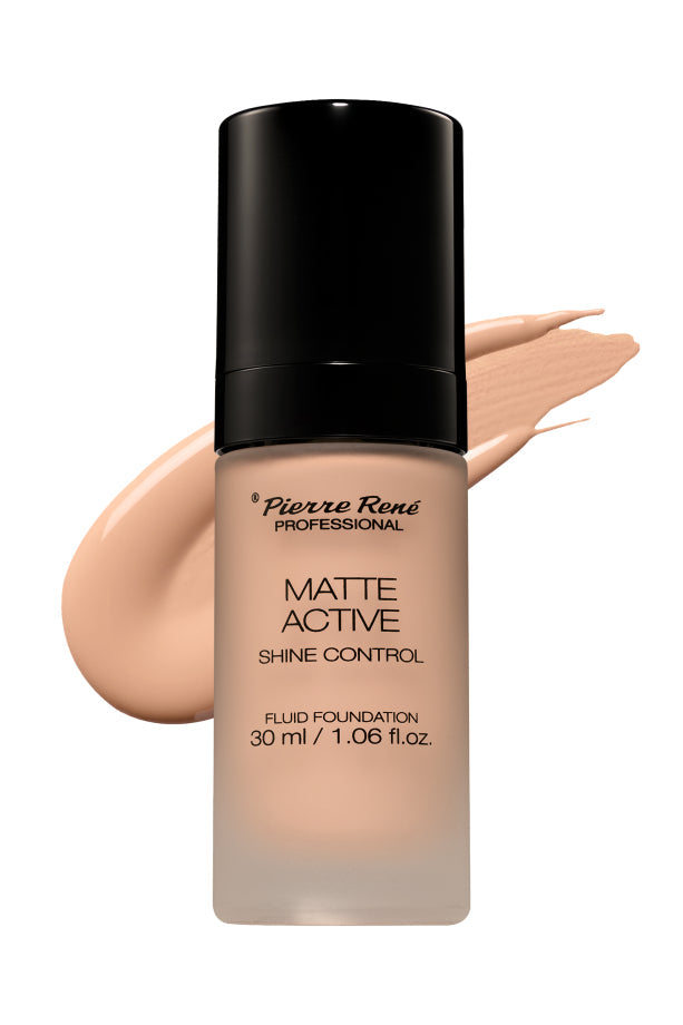 MATTE ACTIVE FLUID FOUNDATION no. 06 WARM IVORY Pierre Rene