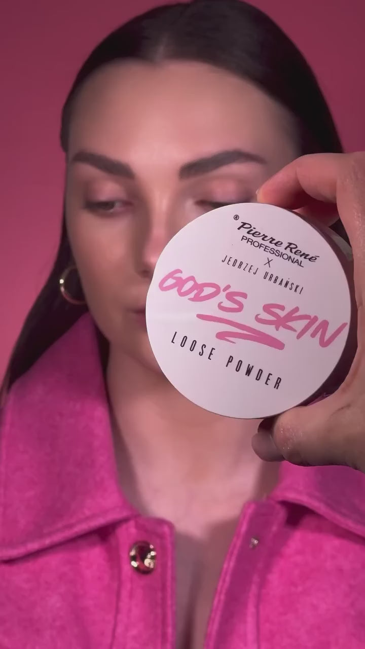 pierre rene Loose Powder GLORY God's skin by