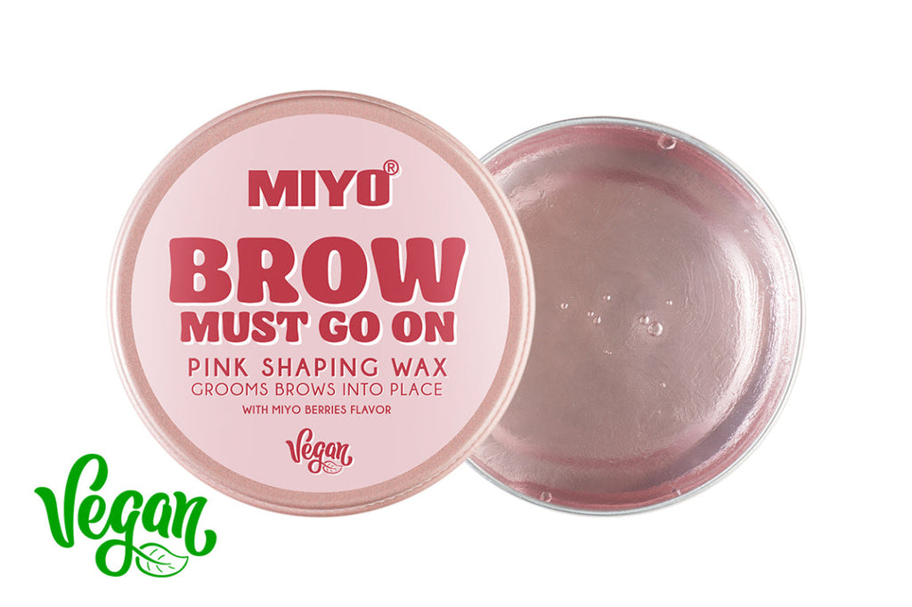 Brow wax Must Go On pink Miyo