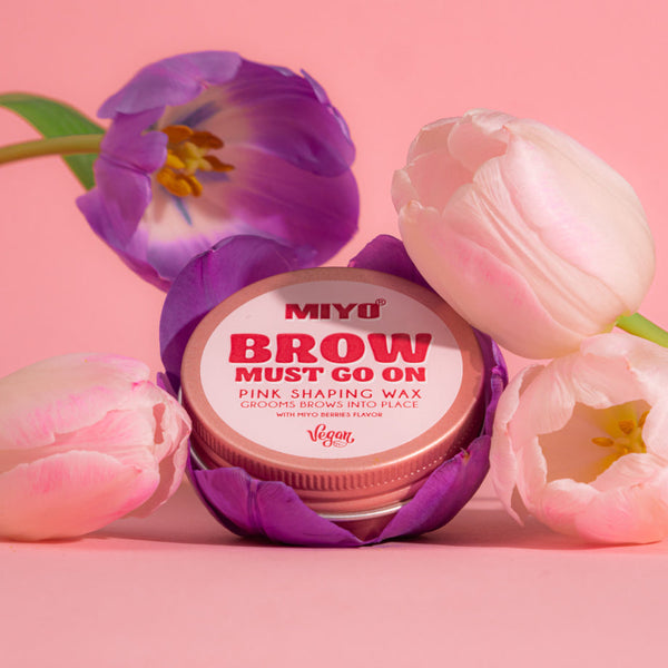 Brow wax Must Go On pink Miyo